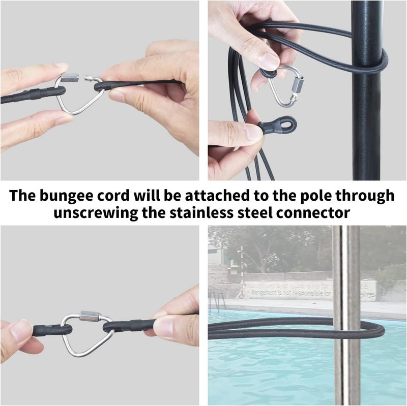 UCEDER Swim Resistance Belt - Swim Tether & Training Leash - Image 3